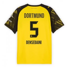 Borussia Dortmund Ramy Bensebaini #5 Hemmakläder 2025-26 Kortärmad